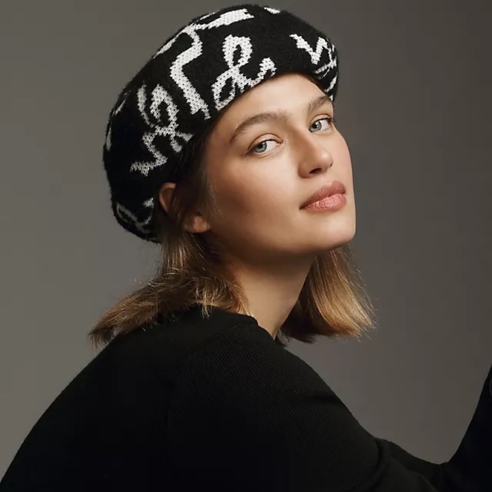 NWT Anthropologie Maeve Icon Beret